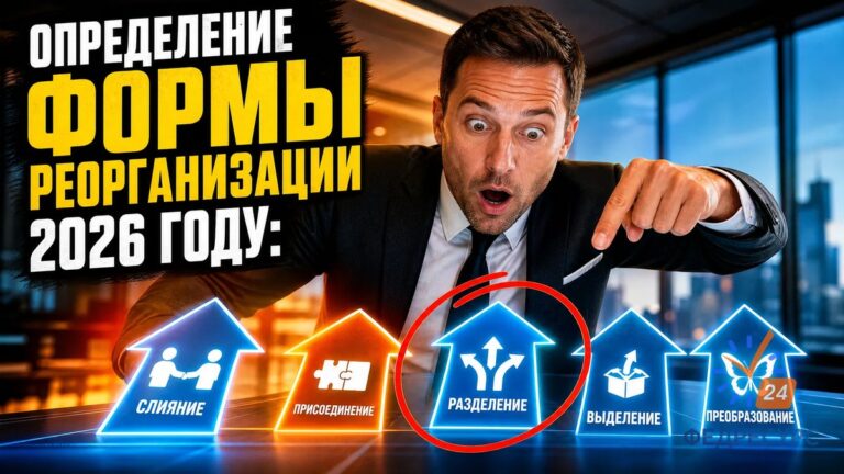 Определение формы реорганизации в 2026 году: инструкция